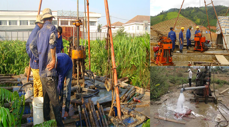 Dịch vụ khoan giếng tại Điện Biên chuyên nghiệp, chất lượng