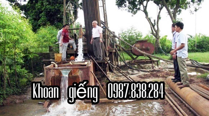 Dịch vụ khoan giếng tại Ninh Bình chuyên nghiệp