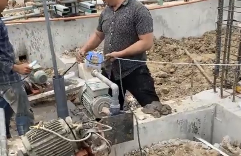 Thi công sửa giếng thực tế tại Hà Nội 